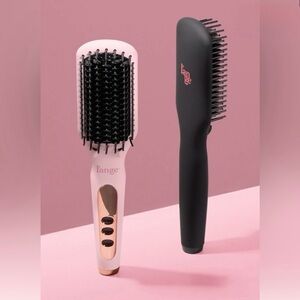 Black Lange Le Vite Straightening Brush
